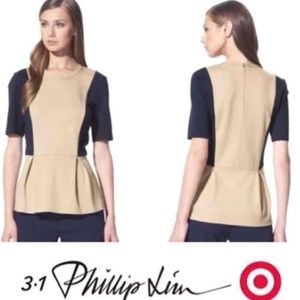 3:1 Phillip Lim for Target brand Peplum Top